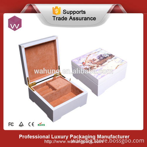 white dancing ballerina music box (WH-1981)